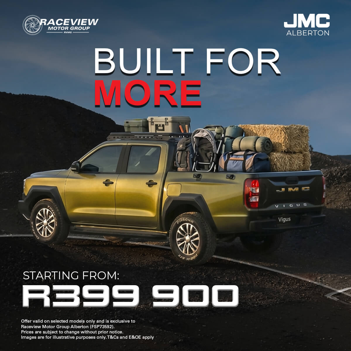 All NEW JMC Vigus Double Cab